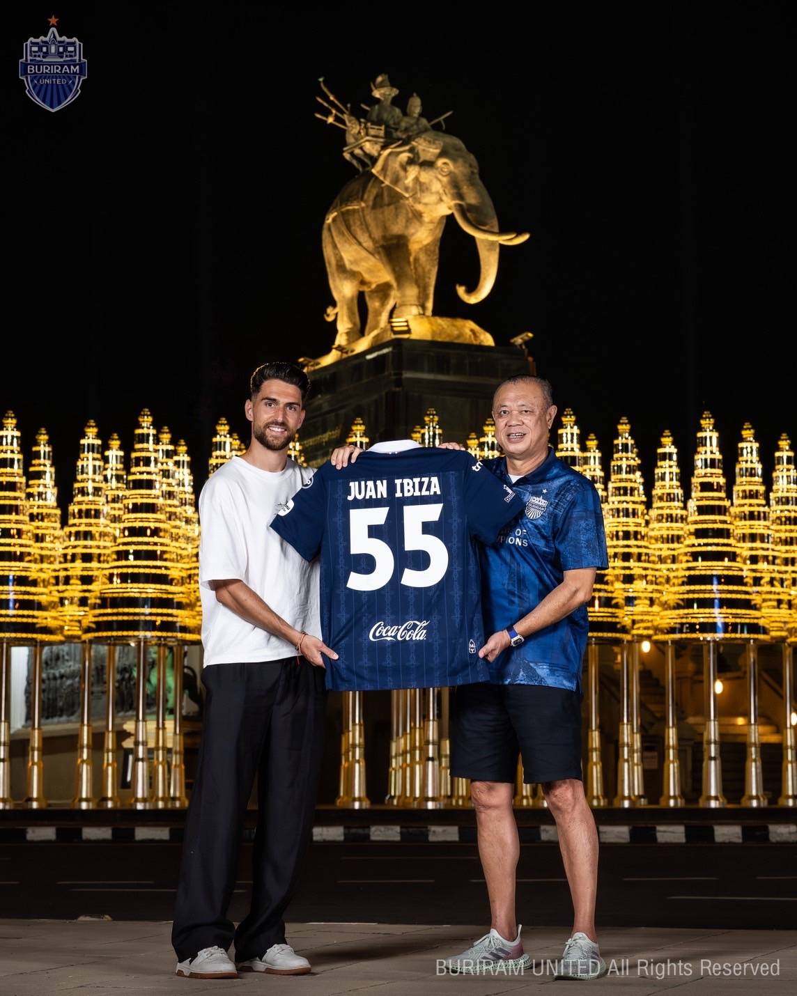 OFFICIAL!! บุรีรัมย์ เปิดตัว ฆวน เฟร์นันเดซ บลังโก เซ็นเตอร์แบ็ก ชาวสเปน