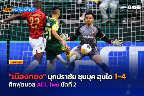 เมืองทอง บุกปราชัย ชุนบุค ฮุนได 1-4 ศึก  ACL 2