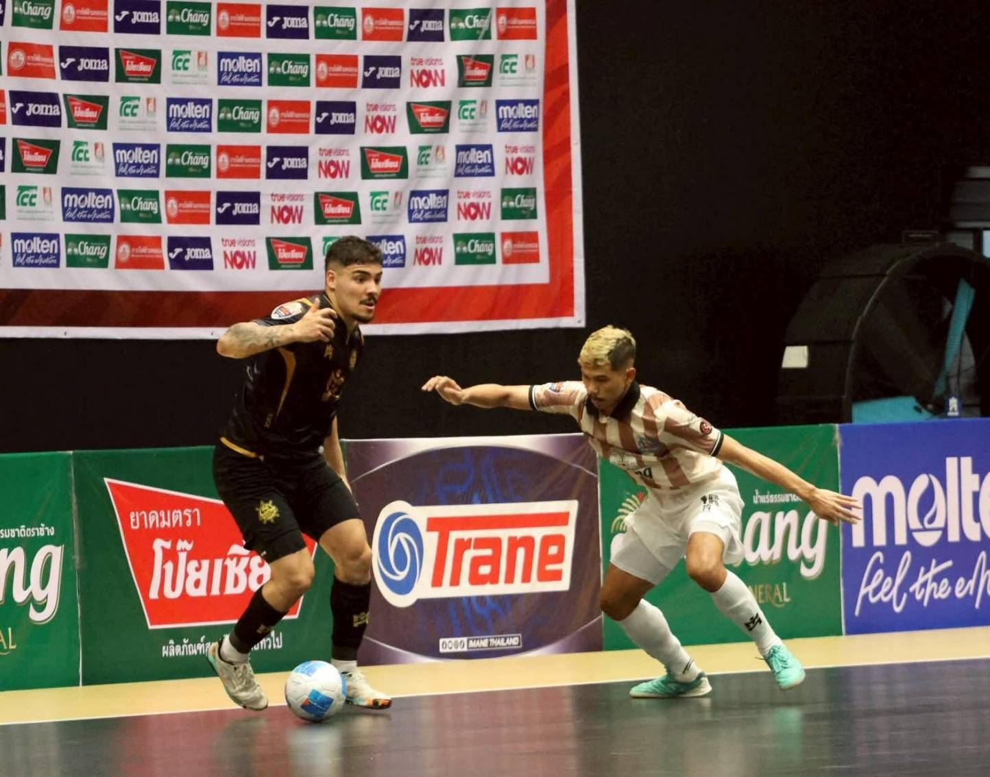 สุราษฎร์ธานี บุกนำ แบล็คเพิร์ล 4-1 สุดท้ายโดนรัวๆ จบเจ๊าสุดมันส์ 4-4 MEA ฟุตซอลไทยลีก 2025 แมตซ์เดย์ 11