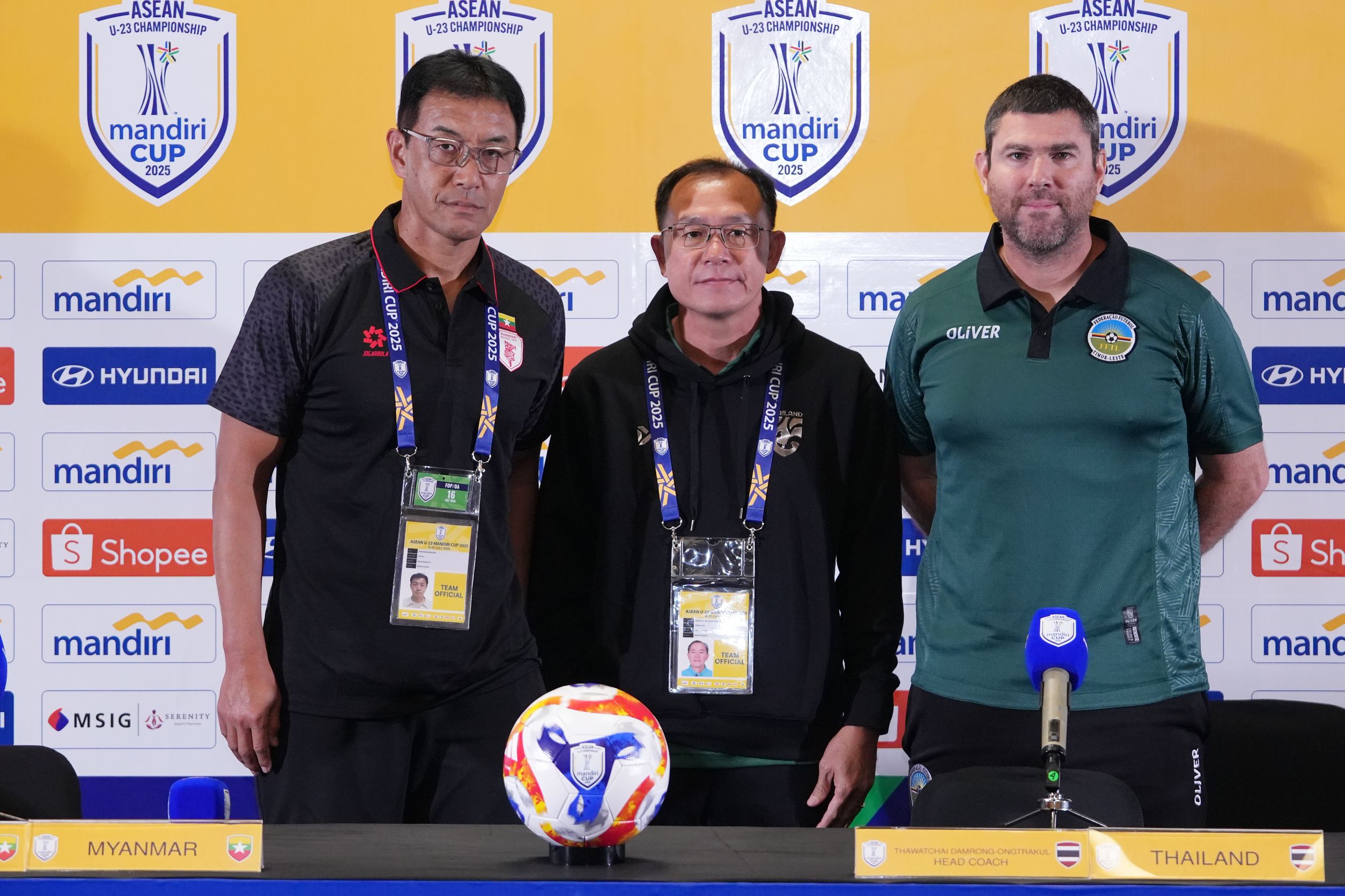 เป้าหมายชัดเจน ทวงแชมป์ “โค้ชวัง” แถลงข่าว  U 23 ปี ศึกชิงจ้าวอาเซียน แบ่งกลุ่มซี