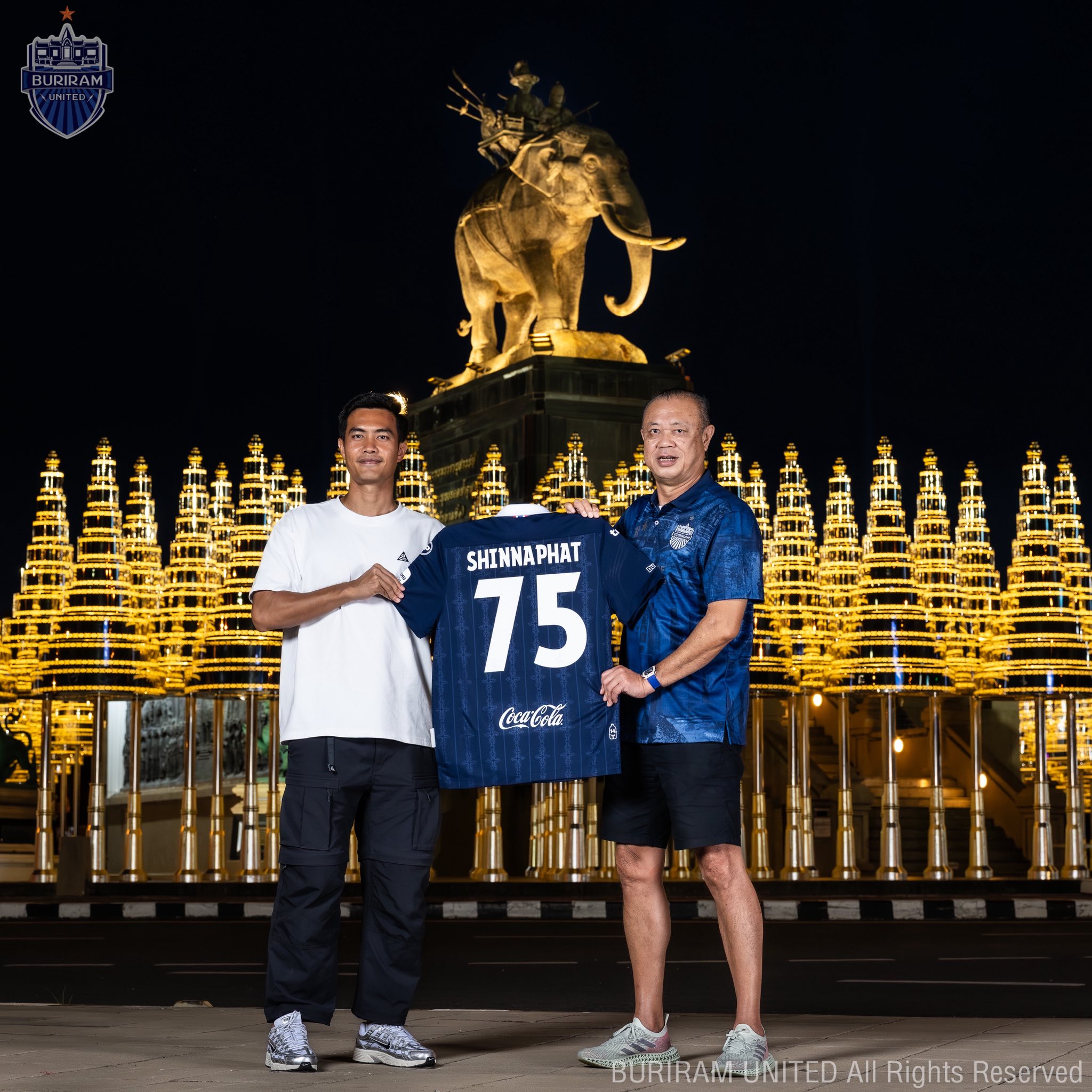 OFFICIAL!!! ปราสาทสายฟ้า เปิดตัว ชินภัทร์ ลีเอาะ แนวรับสารพัดประโยชน์ ร่วมทัพ